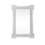 ACME Noralie Mirrored & Faux Diamonds Accent Mirror Model 97705