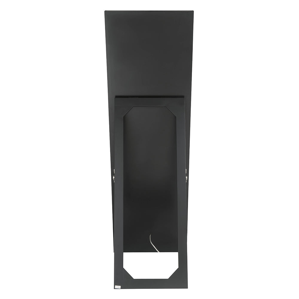 ACME Noralie Mirrored & Faux Diamonds Floor Mirror with LED Model 97713