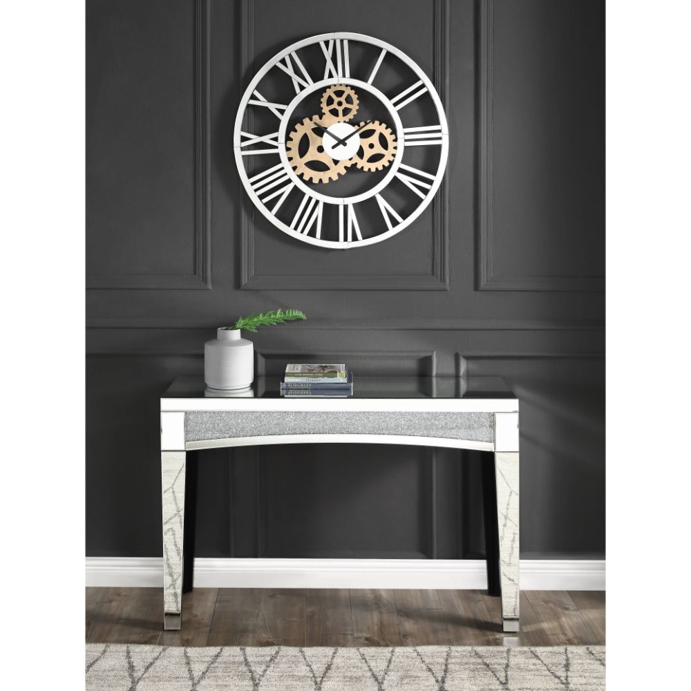 ACME Dominic Mirrored Wall Clock Model 97725