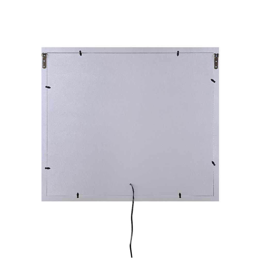 ACME Noralie Mirrored & Faux Diamonds Accent Mirror Model 97746