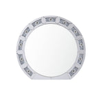 ACME Noralie Mirrored & Faux Diamonds Accent Mirror Model 97748