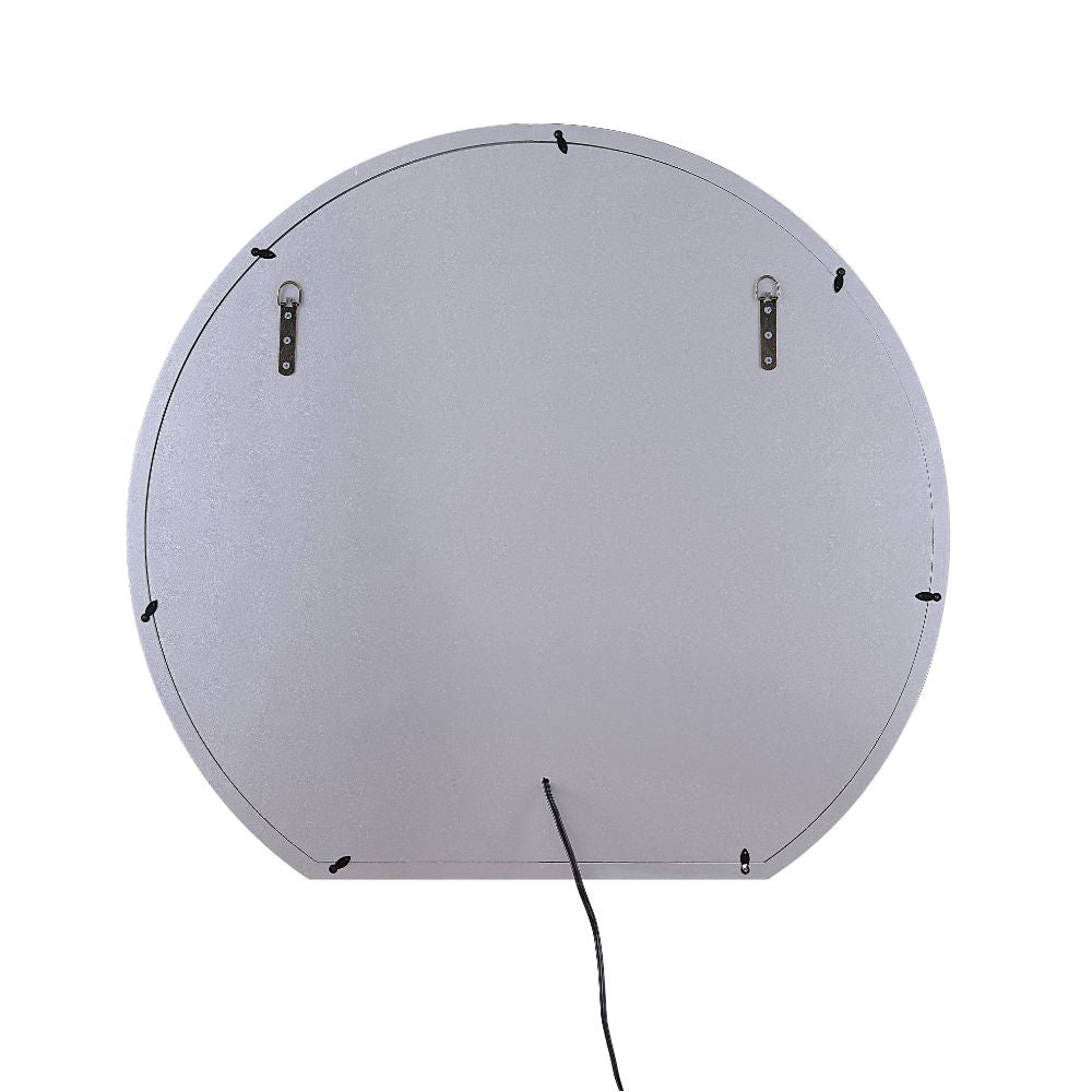 ACME Noralie Mirrored & Faux Diamonds Accent Mirror Model 97748