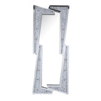 ACME Noralie Mirrored & Faux Diamonds Floor Mirror Model 97757