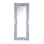 ACME Noralie Mirrored & Faux Diamonds Floor Mirror Model 97758
