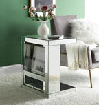 ACME Dominic Mirrored Accent Table Model 97939