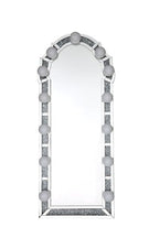 ACME Noralie Mirrored & Faux Diamonds Floor Mirror Model 97983