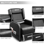 Fauteuil inclinable ergonomique BOSSIN en cuir PU pour le jeu, une place, pour le salon