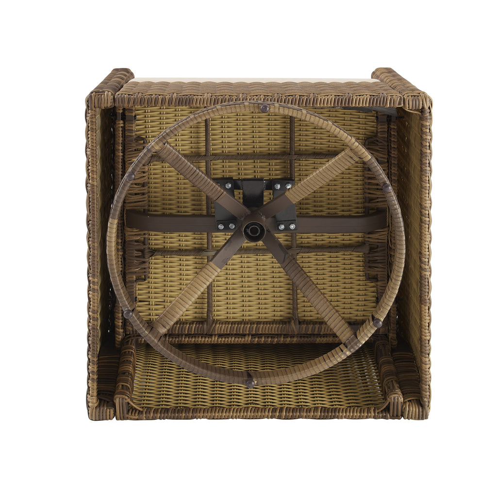 Ensemble canapé et fauteuil pivotant Crosley Bradenton 5 pièces