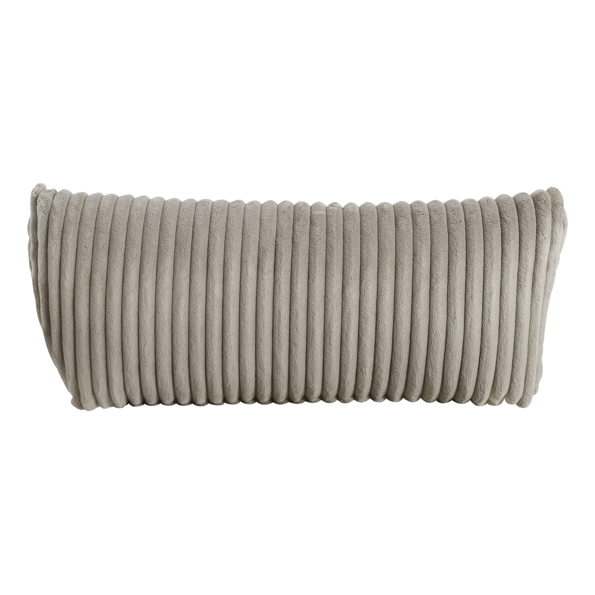 Fauteuil inclinable manuel pivotant en velours côtelé Braidy