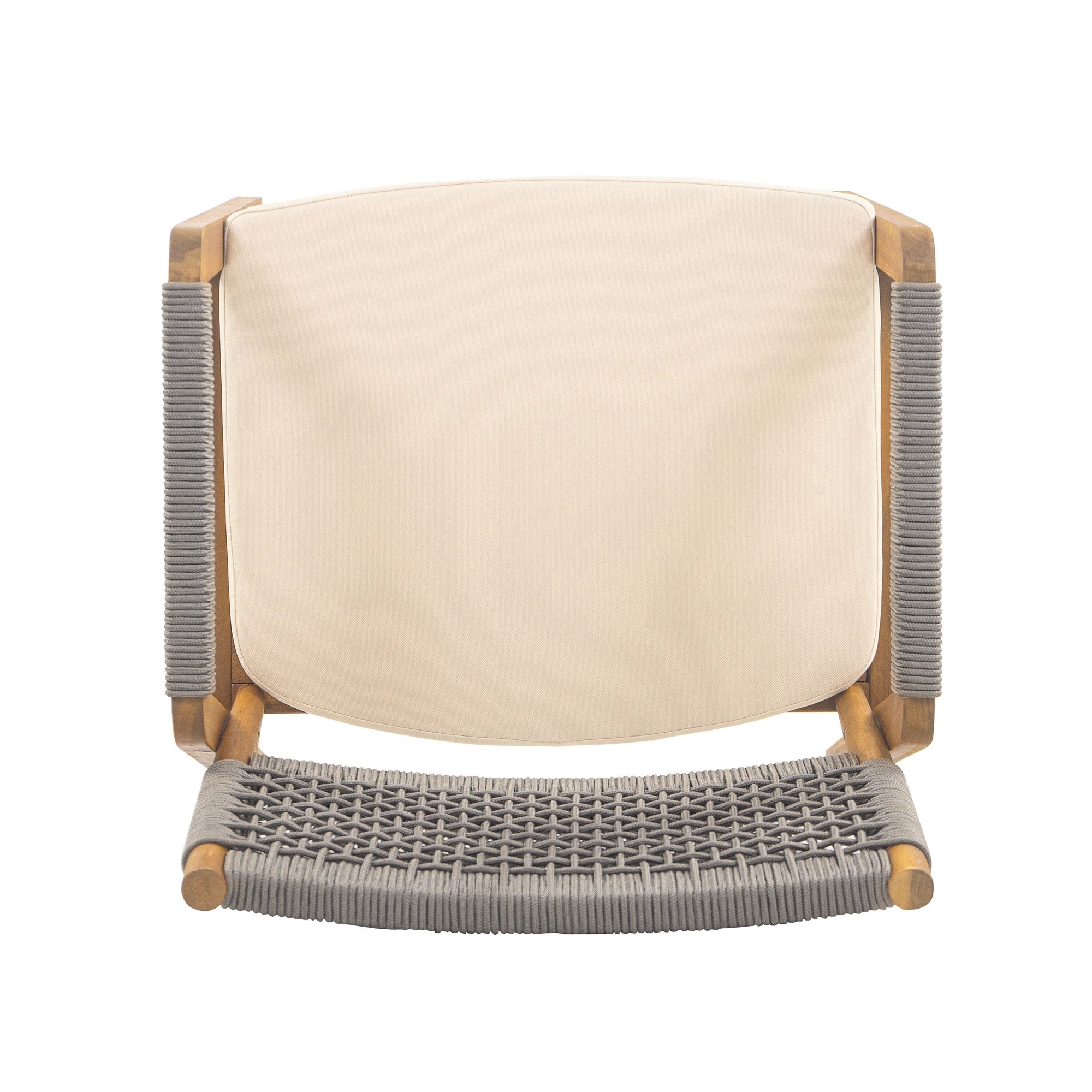 Ensemble de salle à manger d'extérieur 5 pièces en bois d'acacia Captef par Christopher Knight Home