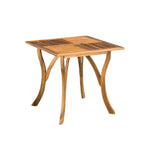Ensemble de salle à manger d'extérieur 5 pièces en bois d'acacia Captef par Christopher Knight Home