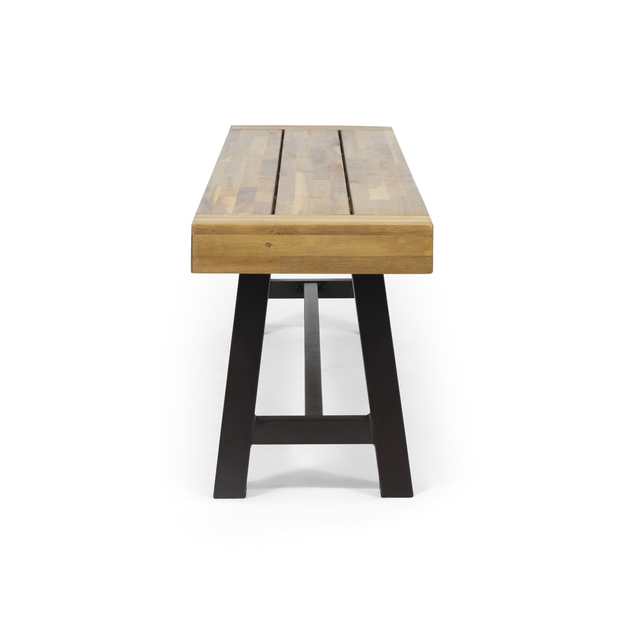 Banc d'extérieur en bois d'acacia Carlisle par Christopher Knight Home