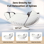 Fauteuil de massage complet Costway avec commande vocale et rouleau chauffant pour les pieds