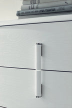 Drop Modern Italian White Ash Dresser Model VGSMDROP-DR-WHI