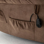 Fauteuil releveur électrique inclinable avec massage et chauffage