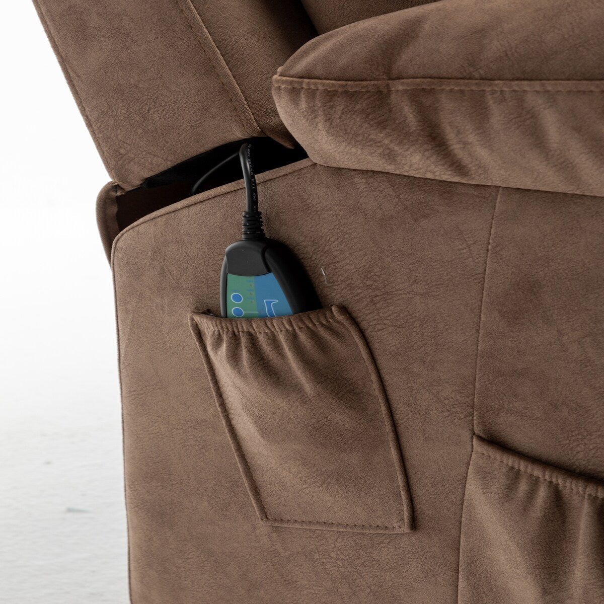 Fauteuil releveur électrique inclinable avec massage et chauffage