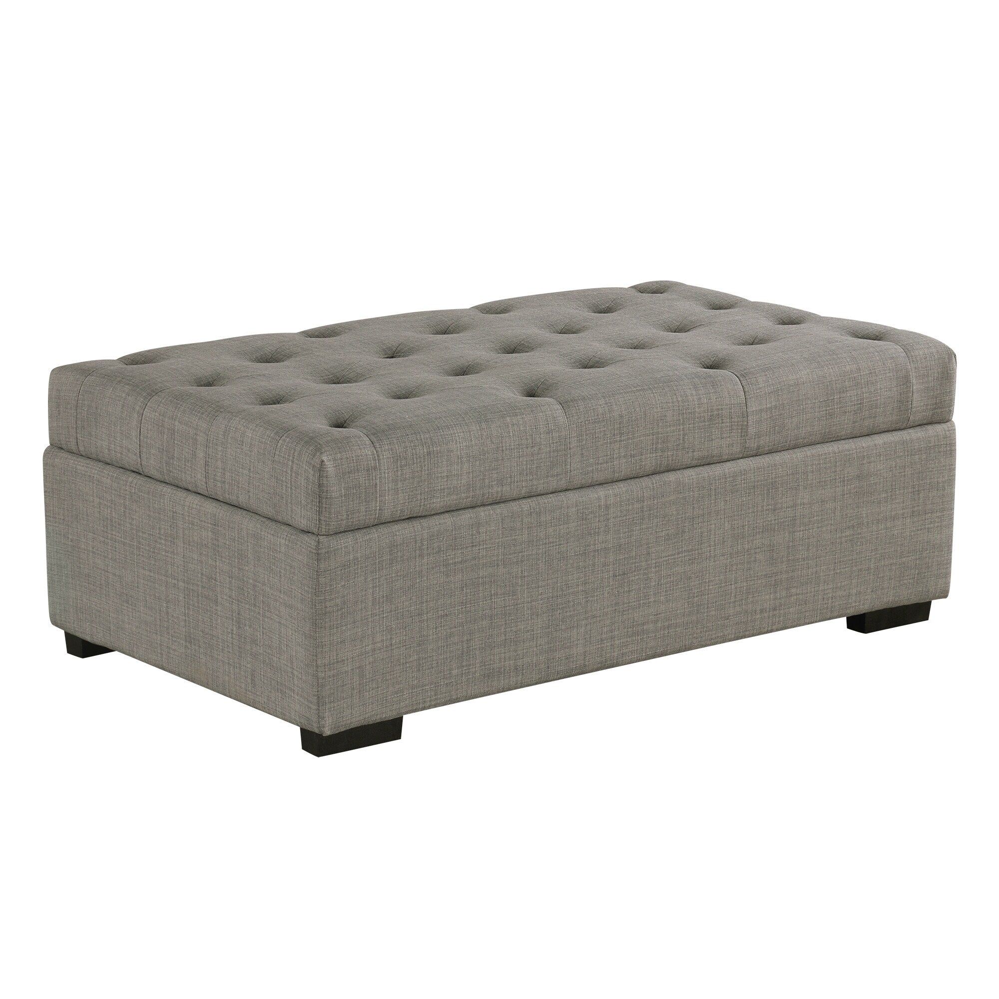 Canapé-lit pliant, pouf de 126 cm avec matelas à mémoire de forme et capitonnage.