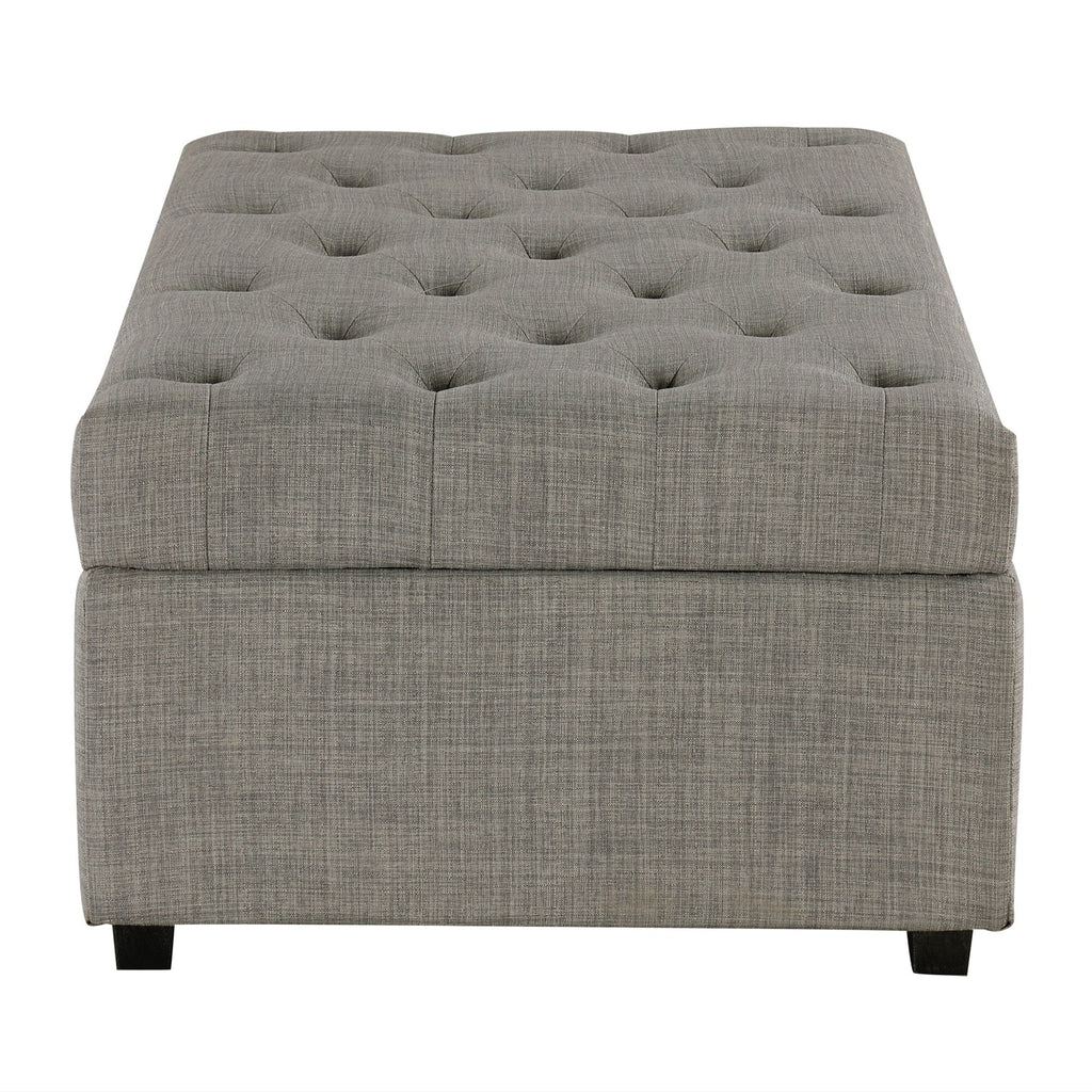 Canapé-lit pliant, pouf de 126 cm avec matelas à mémoire de forme et capitonnage.