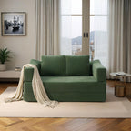 Canapé-lit convertible rembourré 70,87, fauteuil convertible, canapé de sol confortable pour salon, chambre, tissu chenille