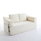 Canapé-lit convertible rembourré 70,87, fauteuil convertible, canapé de sol confortable pour salon, chambre, tissu chenille