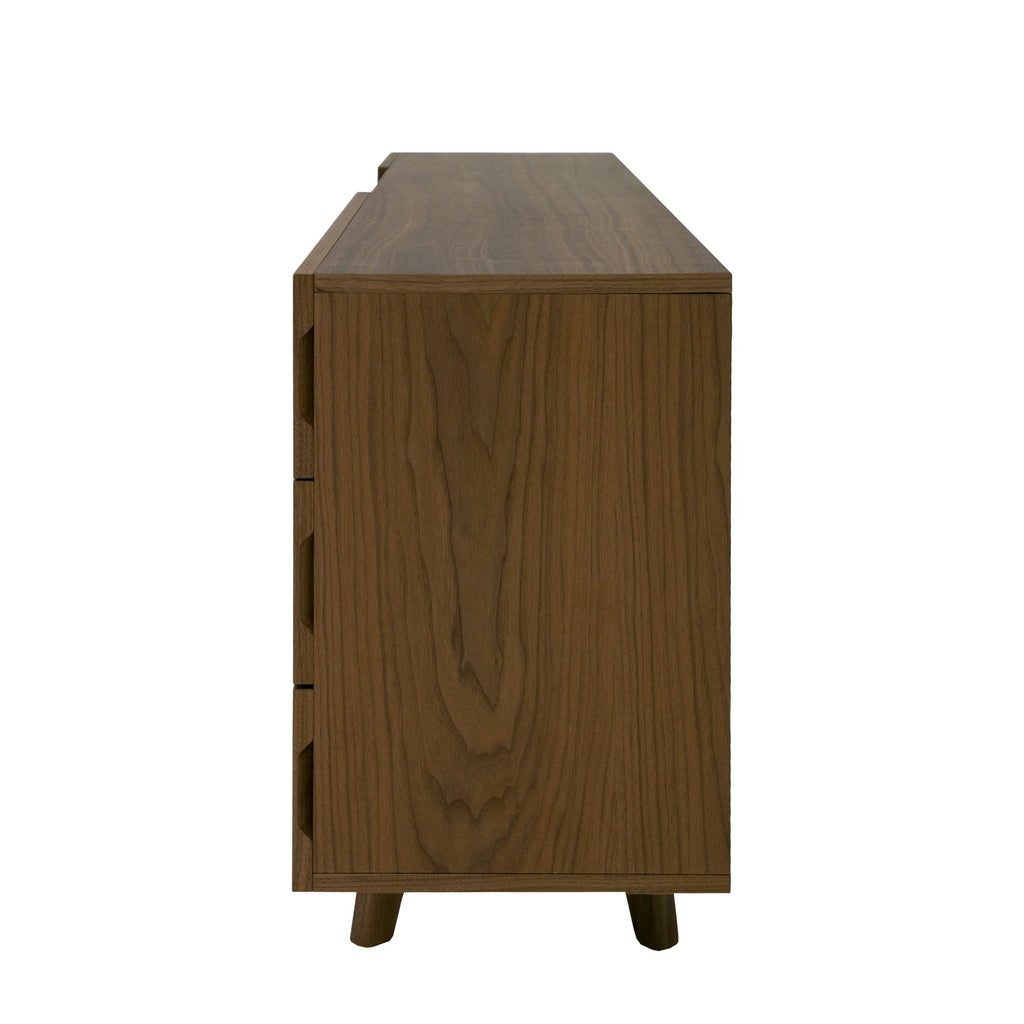 Modrest Abelard Mid Century Walnut Dresser Model VGBBMC1707-DRS