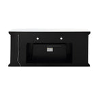 ACME Noralie Mirrored & Faux Diamonds TV Stand with Fireplace & LED Model AC00517