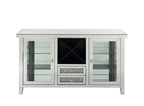 ACME Noralie Mirrored & Faux Diamonds Wine Cabinet with LED Model AC00525