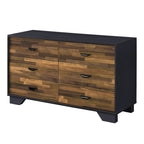 ACME Eos Walnut & Black Dresser Model AC00546