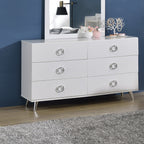 ACME Perse White Dresser Model AC00549