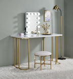 ACME Asa White Accent Mirror Model AC00760