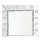 ACME Noralie Mirrored & Faux Diamonds Accent Mirror Model AC00762