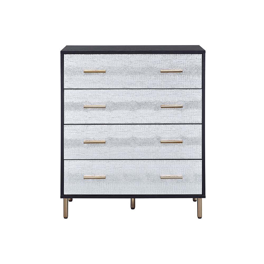 ACME Myles Black Silver & Gold Chest Model AC00959