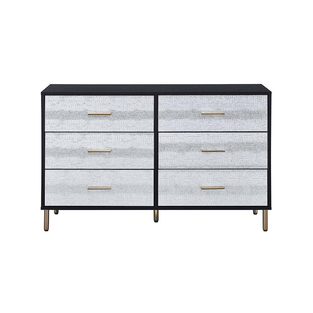 ACME Myles Black Silver & Gold Dresser Model AC00961