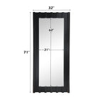 ACME Dara Black Floor Mirror Model AC03021
