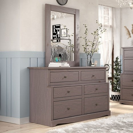 Furniture of America Stavros Gray Rustic Dresser Model AM7002GY-D