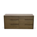 Modrest Amberlie Modern Walnut Dresser Model VGMABR-96-WAL-DRS
