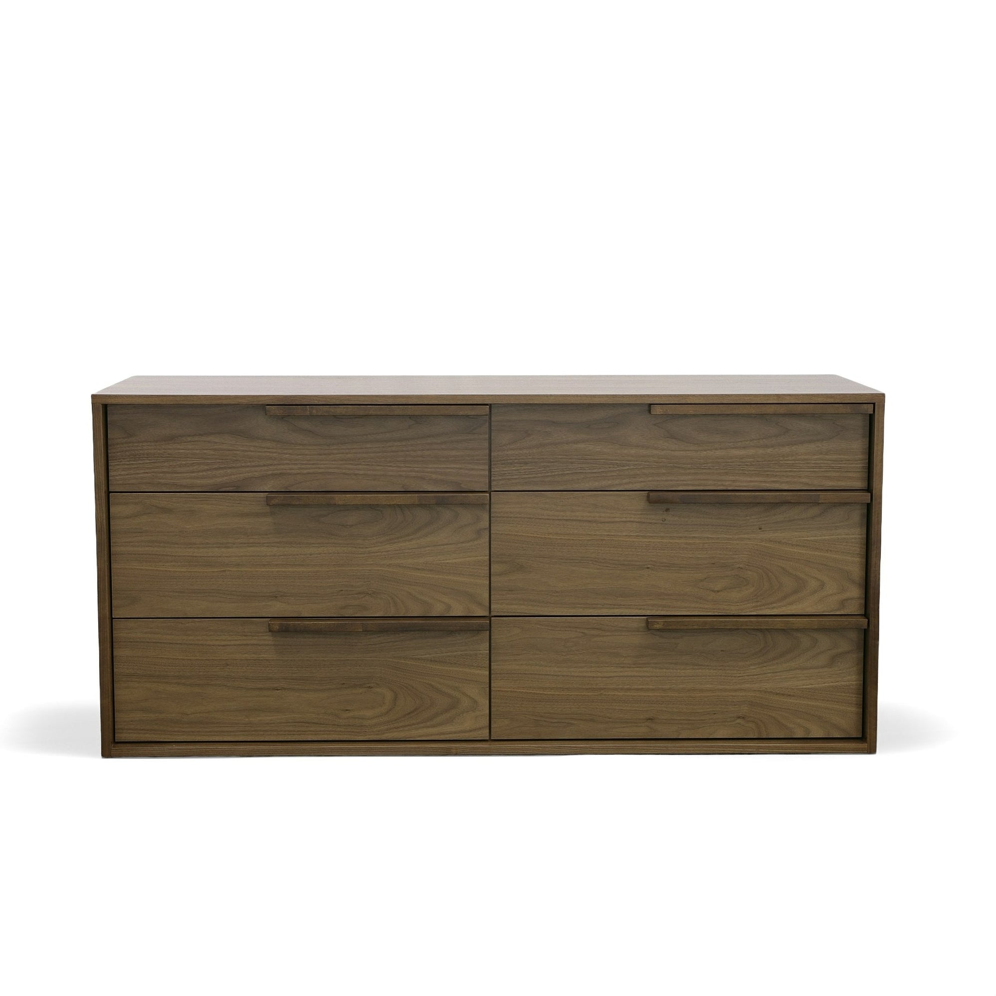 Modrest Amberlie Modern Walnut Dresser Model VGMABR-96-WAL-DRS