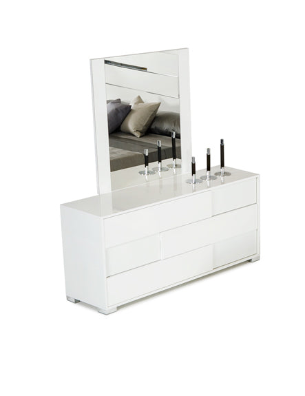 Modrest Monza Italian Modern White Dresser Model VGACANCONA-DSR-WHT