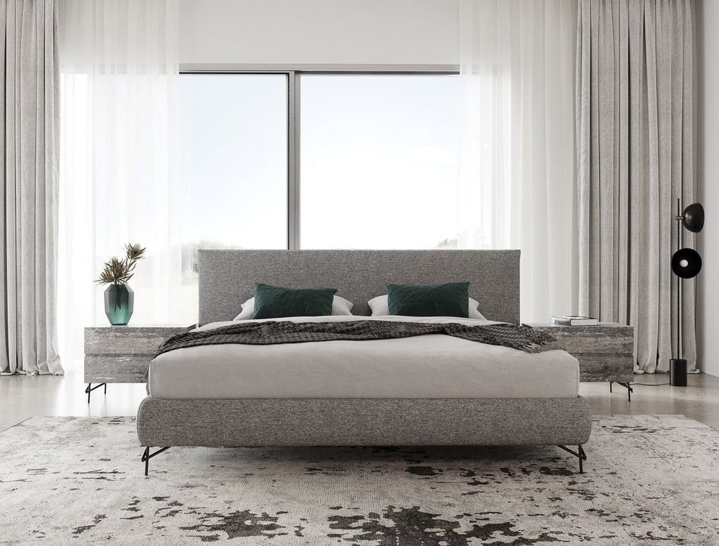 Nova Domus Aria Italian Modern Multi Grey Bedroom Set Model VGAC-ARIA-BED-SET
