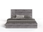 Nova Domus Asus Modern Italian Grey Elm 4 Piece Bedroom Set Model VGACASUS-GRY-4PC-SET