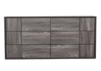 Nova Domus Asus Italian Modern Elm Grey Dresser Model VGACASUS-DRS-GRY-1