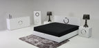 Queen A&X Ovidius Modern Queen Bedroom Set Model VGUNAW223-180-WHT-SET-Q