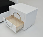 Queen A&X Ovidius Modern Queen Bedroom Set Model VGUNAW223-180-WHT-SET-Q