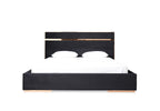 Nova Domus Cartier Modern Black & Rosegold Bedroom Set Model VGVCCARTIER-SET