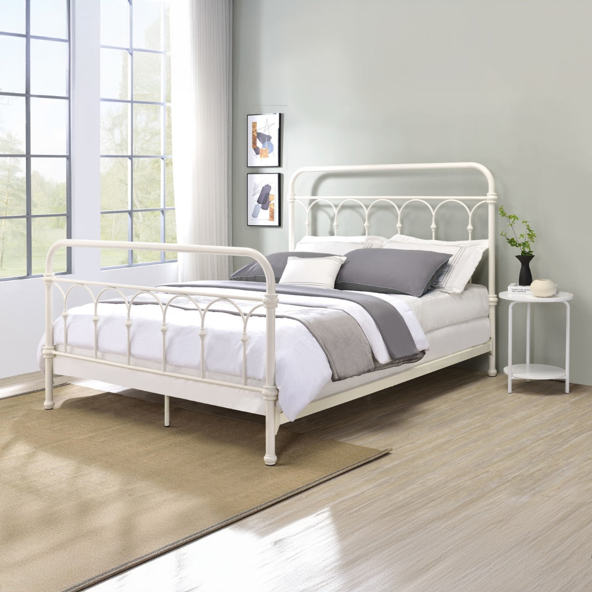 ACME Citron White Full Bed Model BD00131F