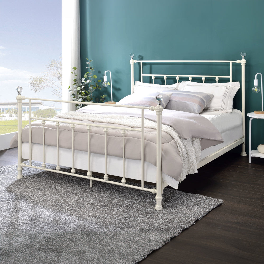 ACME Comet White Full Bed Model BD00133F
