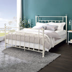 ACME Comet White Queen Bed Model BD00134Q