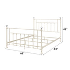 ACME Comet White Queen Bed Model BD00134Q