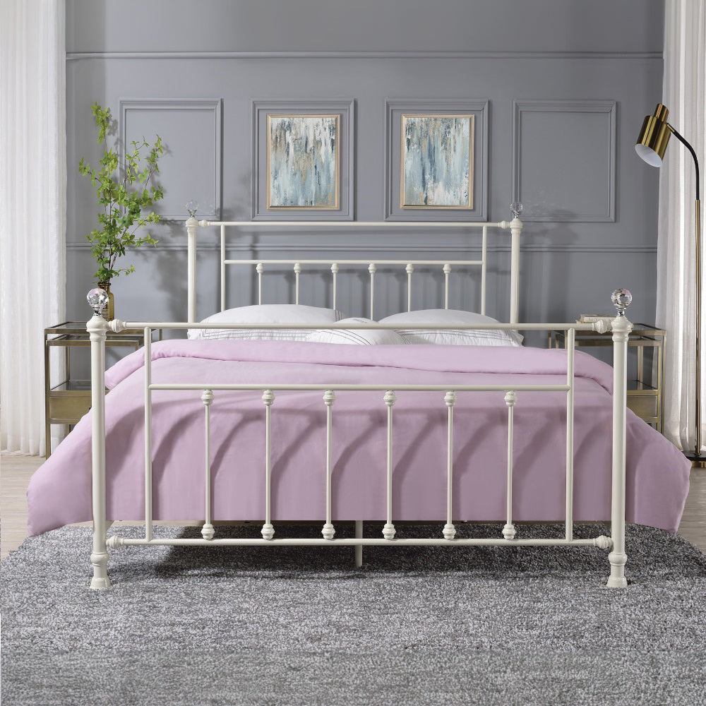 ACME Comet White Queen Bed Model BD00134Q