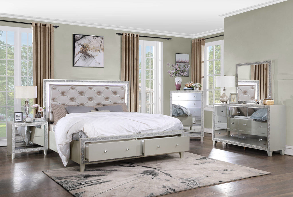 ACME Sliverfluff Mirrored & Champagne Mirror Model BD00244